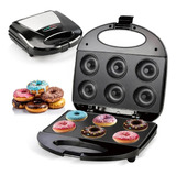 Máquina De Mini Donas X6 Rosquillas Antiadherente Electrica