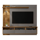 Panel Rack Tv 60 Trend Titanium Canela