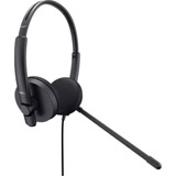 Diadema Dell Entry Headset Wh1022 Negro Con Microfono