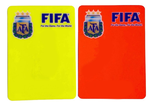 Juego De Tarjetas Oficiales Para Arbitro