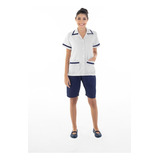 Conjunto Uniforme Bermuda Algodão-copeira,doméstica,faxina