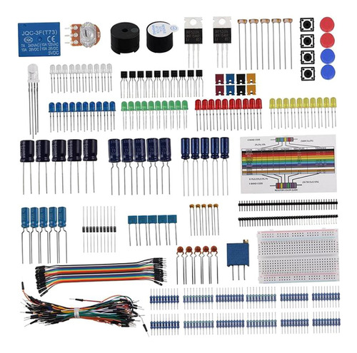 Componente Electrónico Kit De Inicio Básico + Resistencia