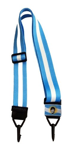 Correa Strap Tira Estamp Bandolera Bolso Messi Mundial Arg. 