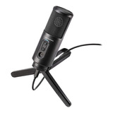 Microfone Audio Technica Condensador Atr 2500x Usb