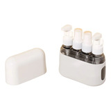 Kit Viagem Frascos Organizador Shampoo Mini Pote Travel Size