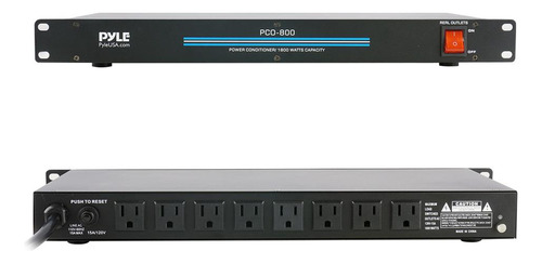 Rack Montaje De 19 Pulgadas, 1800 W Pyle-pro Pco800