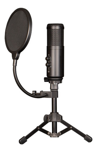 Microfono Condensador Unidireccional Telefono Computadora 