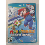 Juego Mario Tennis Ultra Smash Nintendo Wii U Usado