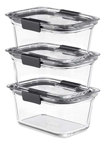 Contenedores Para Almacenamiento Rubbermaid Brilliance Recip