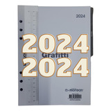 Repuesto Agenda Morgan 2023 Grafitti Diario Completo 16,5x22