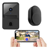 Vídeo Porteiro Wi-fi Via App + Kit Campainha Smart Doorbell