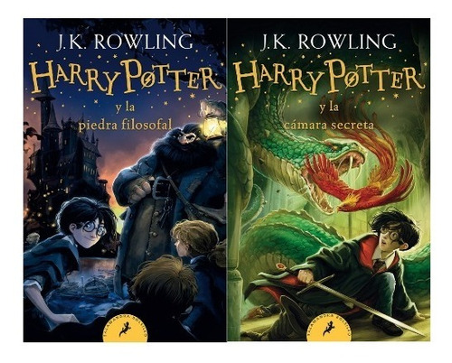 Lote Por 2 Libros - Harry Potter 1 Y 2 