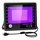 Reflectores De Negra Luz Uv Lampara Led Para Exterior 150w