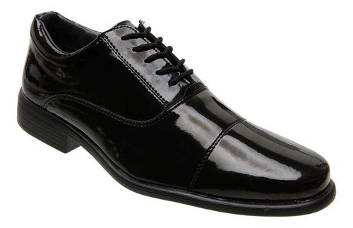 Sapato Masculino Estilo Militar Oxford Formal Macio Elegante