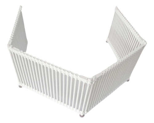 Cercado Pvc Para Cachorro - Dobrável 40cm Altura Cor Branco