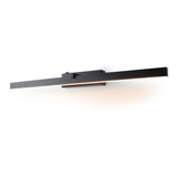 Arandela De Parede Led Prisma Preto 60cm 9w 3000k Spotline