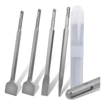 Kit Cinceles SDS-Plus 4pzs Rork Para Taladro y Martillo Demoledor | MercadoLibre