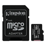 Tarjeta De Memoria Micro Sd 64gb Kingston Full Hd /3gmarket