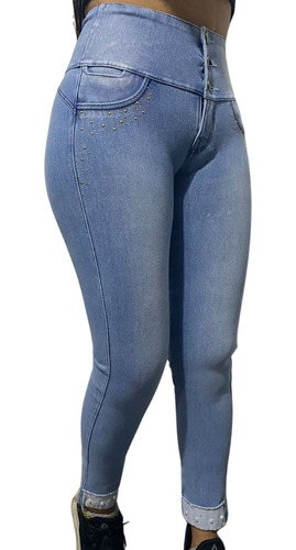 Jeans Fajeros Con Boton 100 % Peruanos
