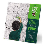 Poster Gigante Para Colorerar Zoologico Crocodile Creek