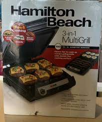 Hamilton Beach Multigrill 3 En 1