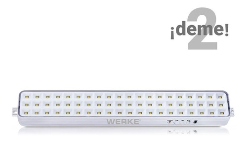 Luz De Emergencia Recargable  60 Led 12 Hs Autonomia Pack X2