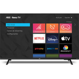 Smart Tv 32 Hd Roku Tv 32s5135/78g Preta Aoc Bivolt