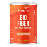 Bio Fiber, 100% Fibra Solúvel Prebiótica, Fibregum, Goma Acácia, 210g, Biogens