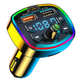 Q7 Bluetooth Cargador De Coche Transmisor Fm Bluetooth