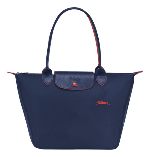  Longchamp Le Pliage Bolso Tote Grande Original, Azul Marino