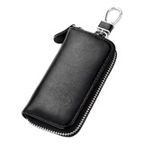 Funda Para Llaves De Coche De Piel Auténtica Para Hombre, Co