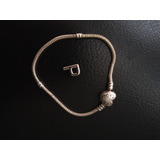 Pulsera Pandora Con Charm Letra P