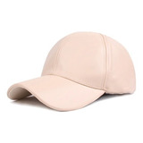 Gorra Estilo Jockey Unisex Cuero Pu Mod. Baseball