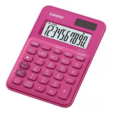Mini Calculadora Casio De Mesa - 10 Dígitos - Pink