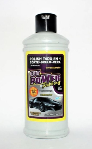 Pulimento Auto Cut Power 3 En 1 - Pule-brilla-encera 500 Ml