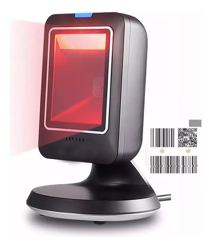 Lector Código De Barras Omnidireccional 1d/2d/qr Usb Scanner