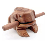 Instrumento Musical Tradicional De Madera Lucky Frog Croakin