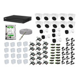 Kit 16 Cámaras De Seguridad 5 Mp Ultra Hd + Dvr 16 Ch 5mp