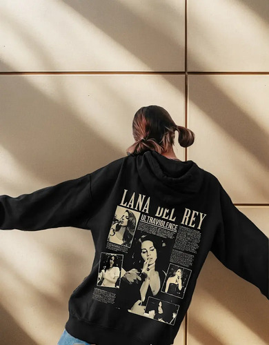 Sudadera Hoodie Lana Del Rey Legendaria Inmortal + Regalo | Meses sin interés
