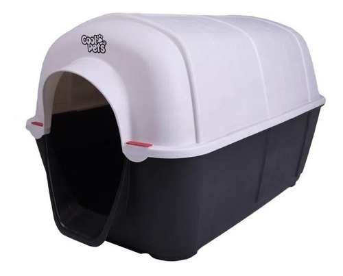 Casa De Perro Xl Cool Pets C/ventilacion Cp006 Color Blanco