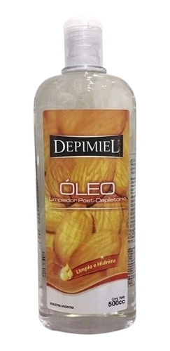 Óleo Post Depilatorio Limpiador Hidratante Depimiel X500cc