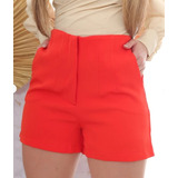 Short Sastrero Mujer Pinzas De Vestir