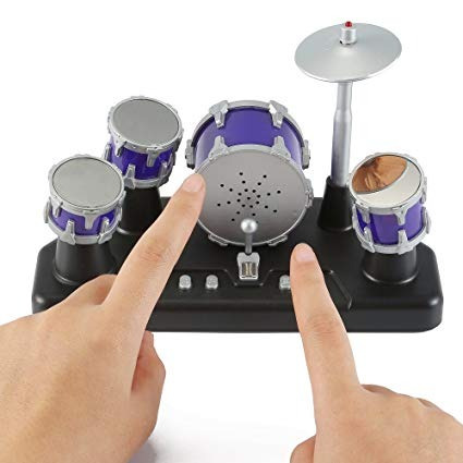 Liberty Imports Electronic Mini Finger Drum Desktop Novelty 
