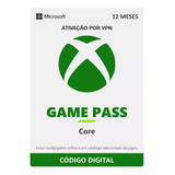 Xbox Game Pass Core 12 Meses Codigo 25 Digitos