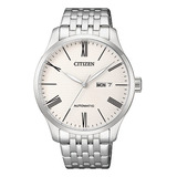 Relógio Citizen Masculino Automático Prata Tz20804q