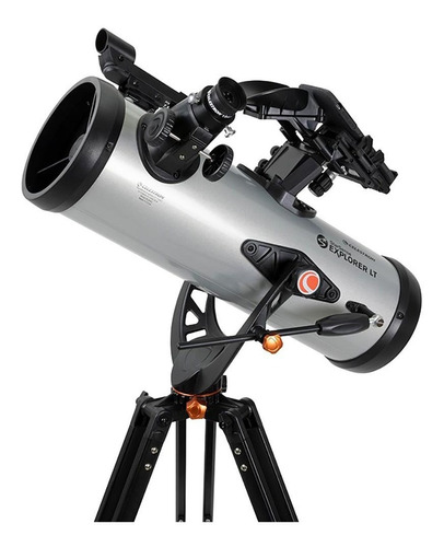 Telescopio Celestron Starsense Lt 114 1000mm App Smartphone Color Plateado