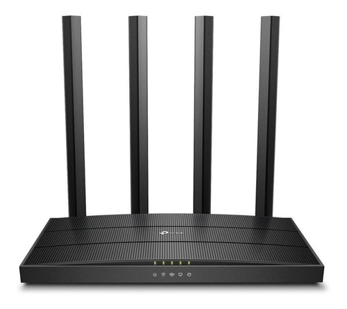 Roteador Wireless Tp-link Archer C6 Full Gigabit Mu-mimo Ac1200 Cor Preto 110v/220v