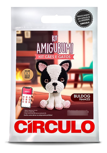 Kit Amigurumi Circulo Coleção Cães E Gatos Completo Croche