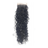 Prótese Capilar Lace Closure 50g Cacheada Fibra Premium Weng