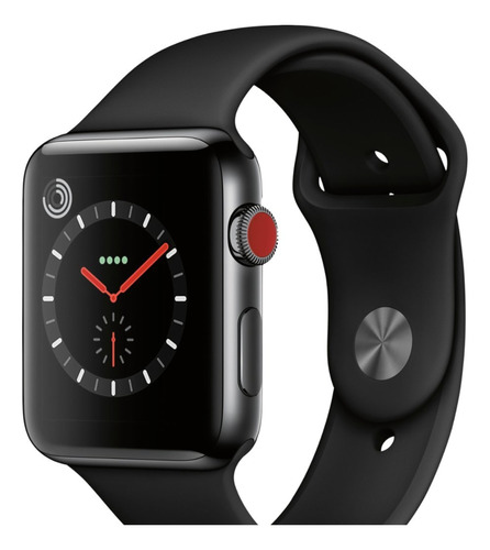 Apple Watch Series 3 Gps-lte Space Gray 42 Mm Acero